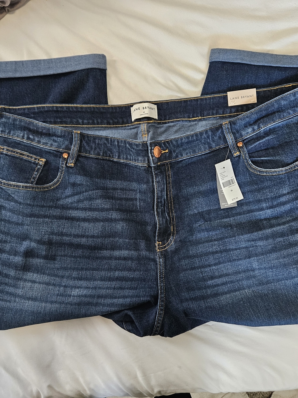 Lane Bryant Boyfriend Capri Mid-Rise